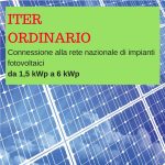 iter ordinario per impianti da 3 kWp a 6 kWp BGENERGIA