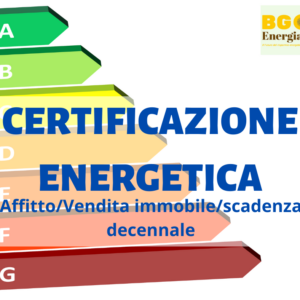 Certificazione energetica