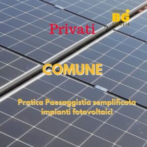 Pratica paesaggistica semplificata residenziale